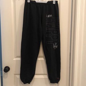 Small Peace Love World Sweatpants